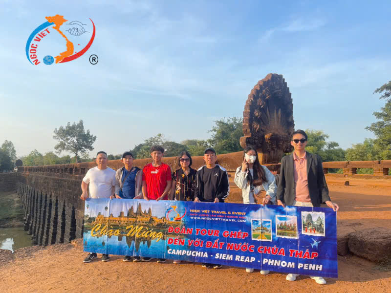 TOUR CAMPUCHIA - ĐỂ NHỚ ĐỂ THƯƠNG - SIEM REAP - PHNOM PENH